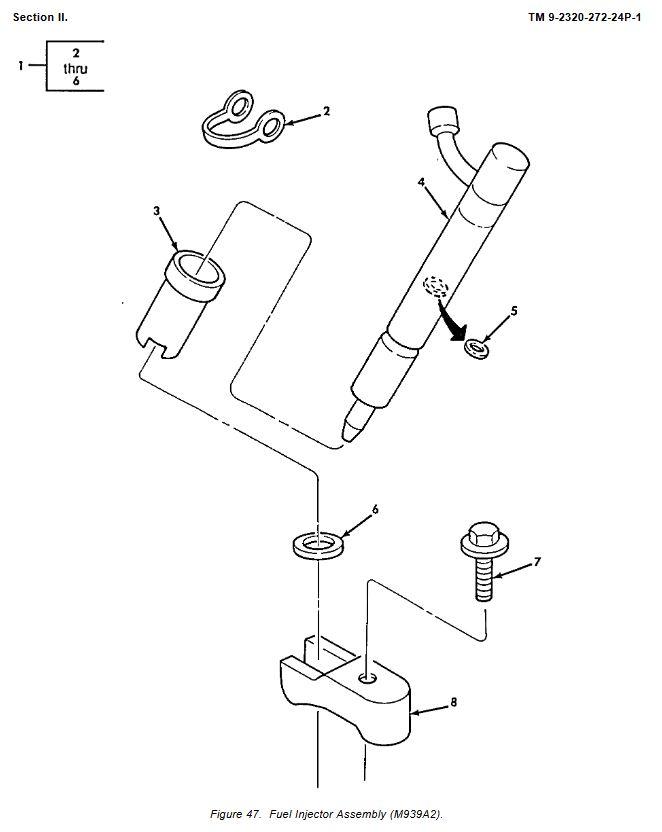 9M-169 | 9M-169  8.3L Cummins Fuel Injector Kit M939A2.JPG