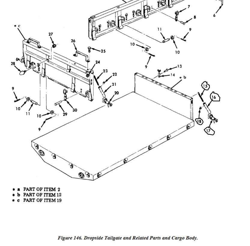 COM-5289 | COM-5289  Dropside Tailgate Handle Long Chain Assembly.jpg