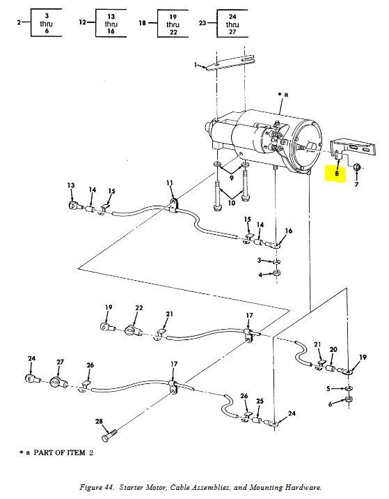 HM-1942 | HM-1942  Starter Motor Support Bracket HMMWV (6).JPG