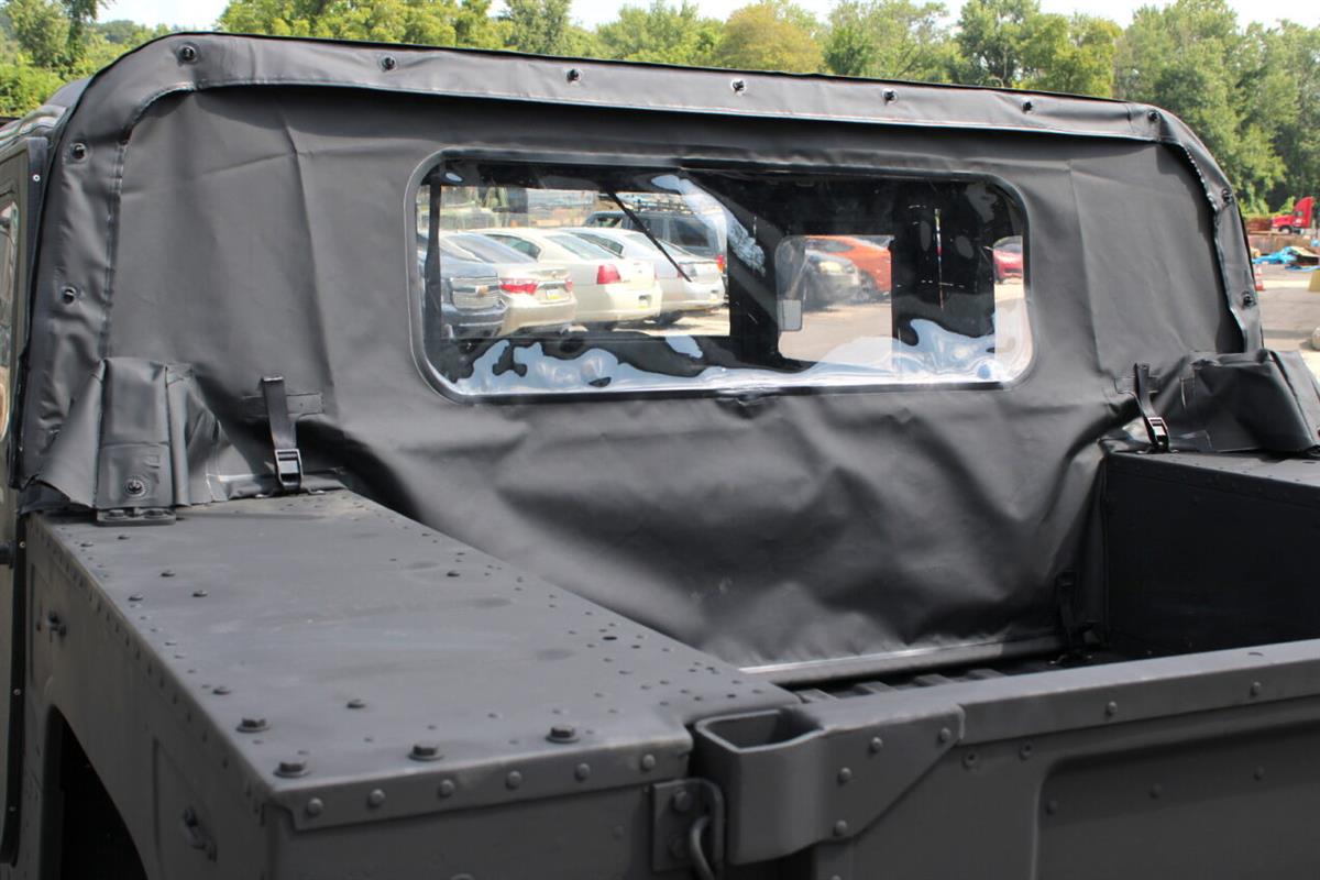 HM-3747 | HM-3747 4 Man Black Soft Top Kit and Rear Curtain with Set of 4 Soft Doors HMMWV.jpg