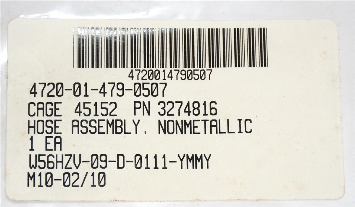 MRAP-427 | MRAP-427  Hose Parker Assembly Nonmetallic 10 mm Oshkosk MRAP (6).JPG