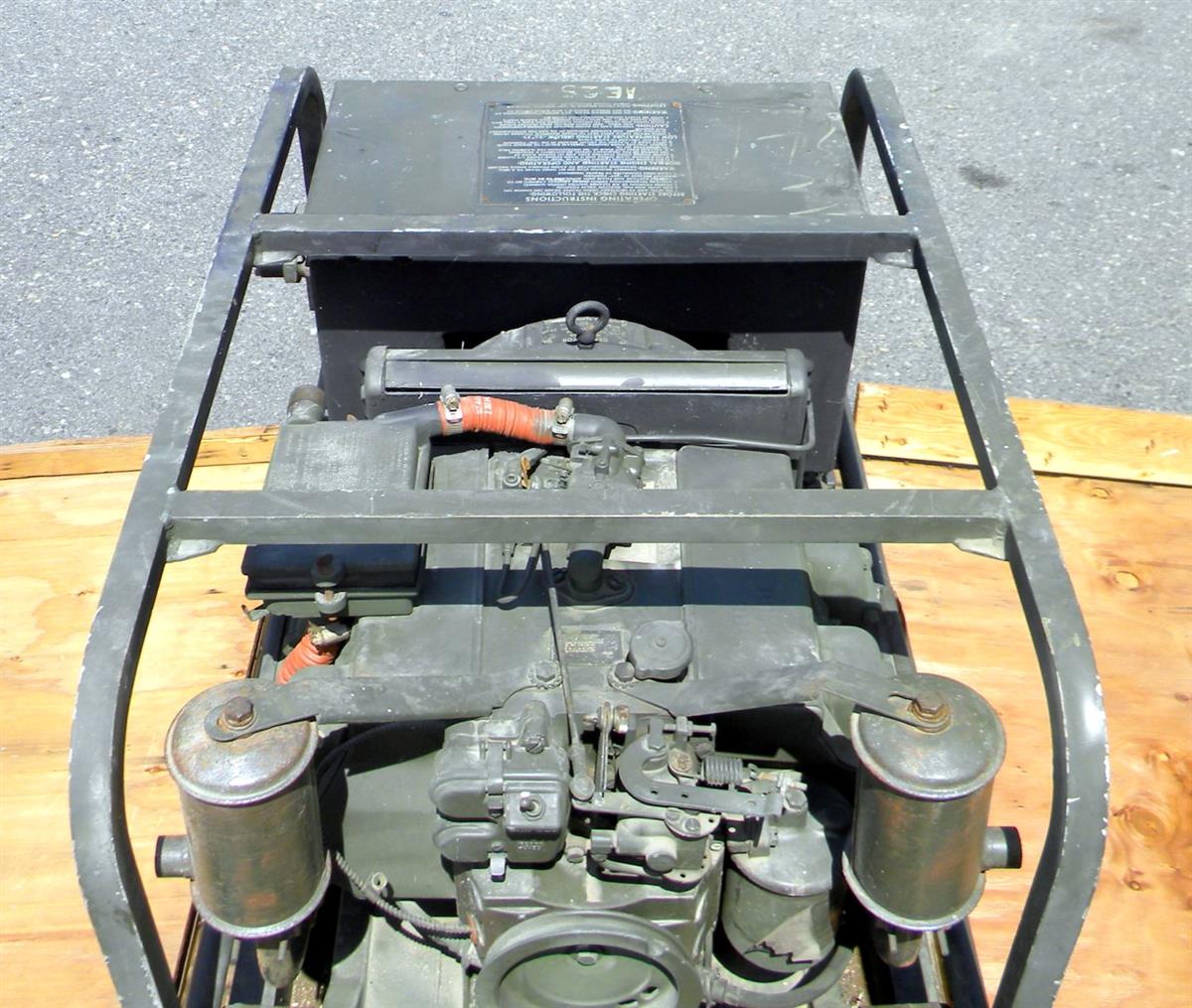 SP-1731 | SP-1731 3 Kilowatt Gasoline Engine Generator Set Rebuilt - Refurbished (12).JPG