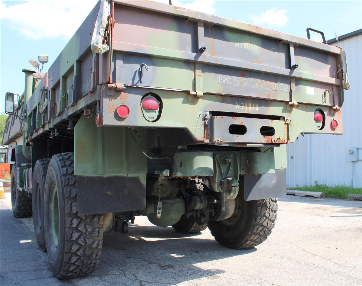 M923A1 Marine Corps. Issued Cargo Trucks 6x6 Cummins Diesel ISO BED