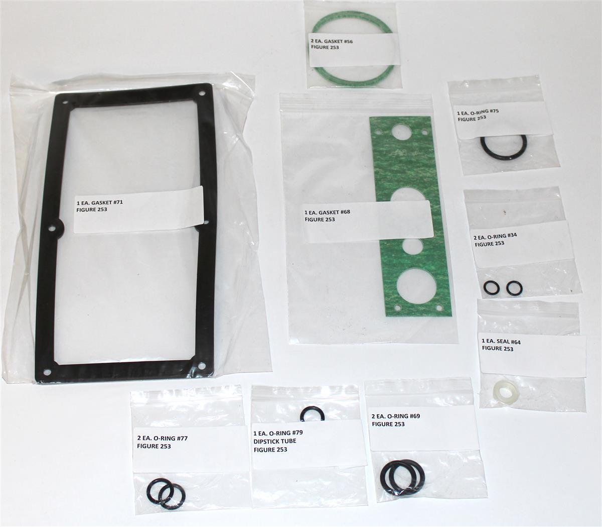 FM-580 | FM-580 Air Hydraulic Pump rebuild Pump Unit Seal Kit (2).JPG