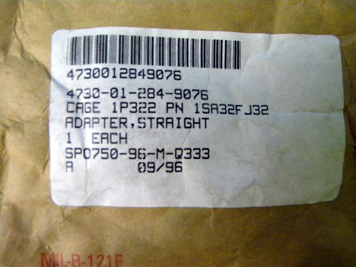 SP-1399 | 4730-01-284-9076 Adapter, Straight, Tube to Hose, JIC Hose End (1).JPG