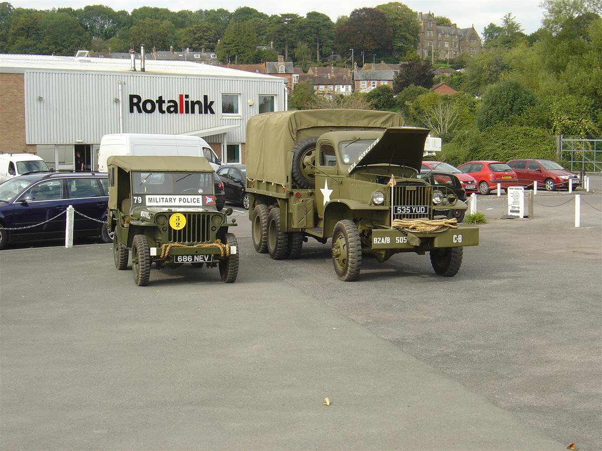 Collection of WWII Trucks in UK