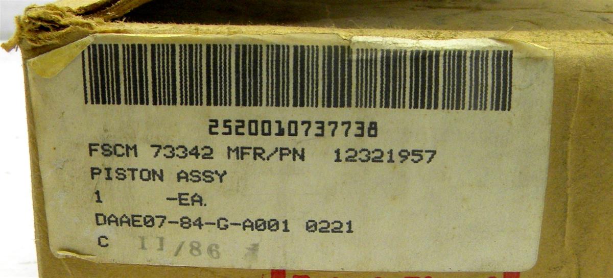 SP-1449 | 2520-01-073-7738 Piston, Linear Actuating Cylinder for Tank, M1 Abrams Family of Vehicles. NOS (2).JPG