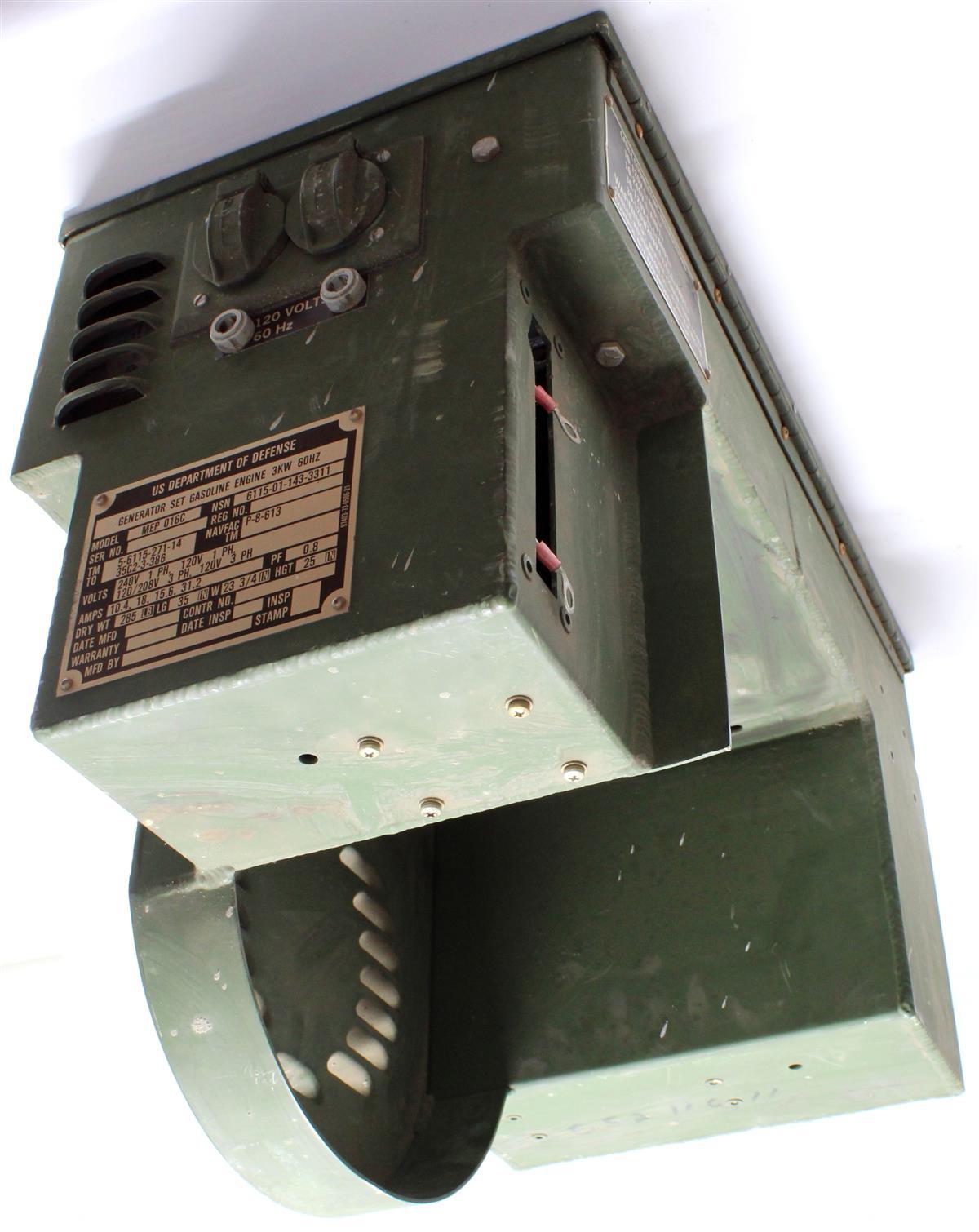 MSE-184 | MSE-184  Generator Set Control Box Military Standard Gasoline Engine 4A032 3KW (5).JPG