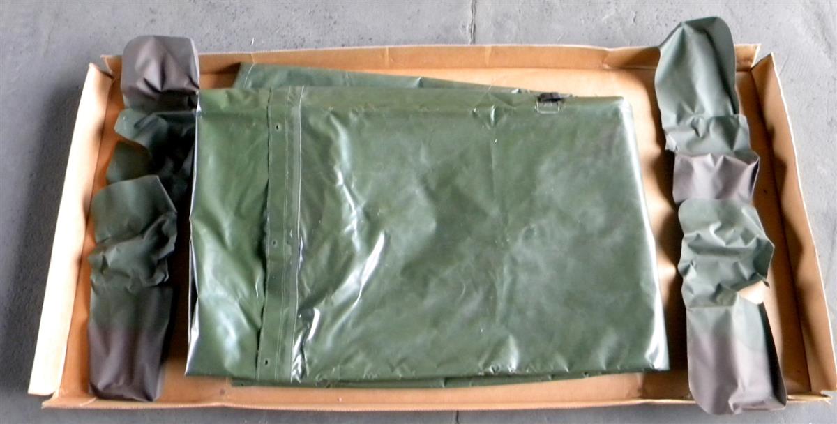 TR-02 | Soft Top Vinyl Green Cargo Cover and Bow Kit for M1101 and M1102 Trailer. NOS (3).JPG