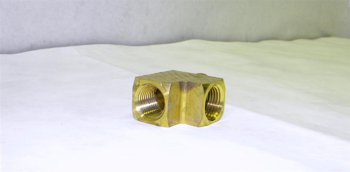 COM-5173 | 4730-00-540-2745 Brass Tee Fitting, 3 Way for M915A Airlines and M939 Series Fuel Tank Supply and Return Lines. NO.JPG