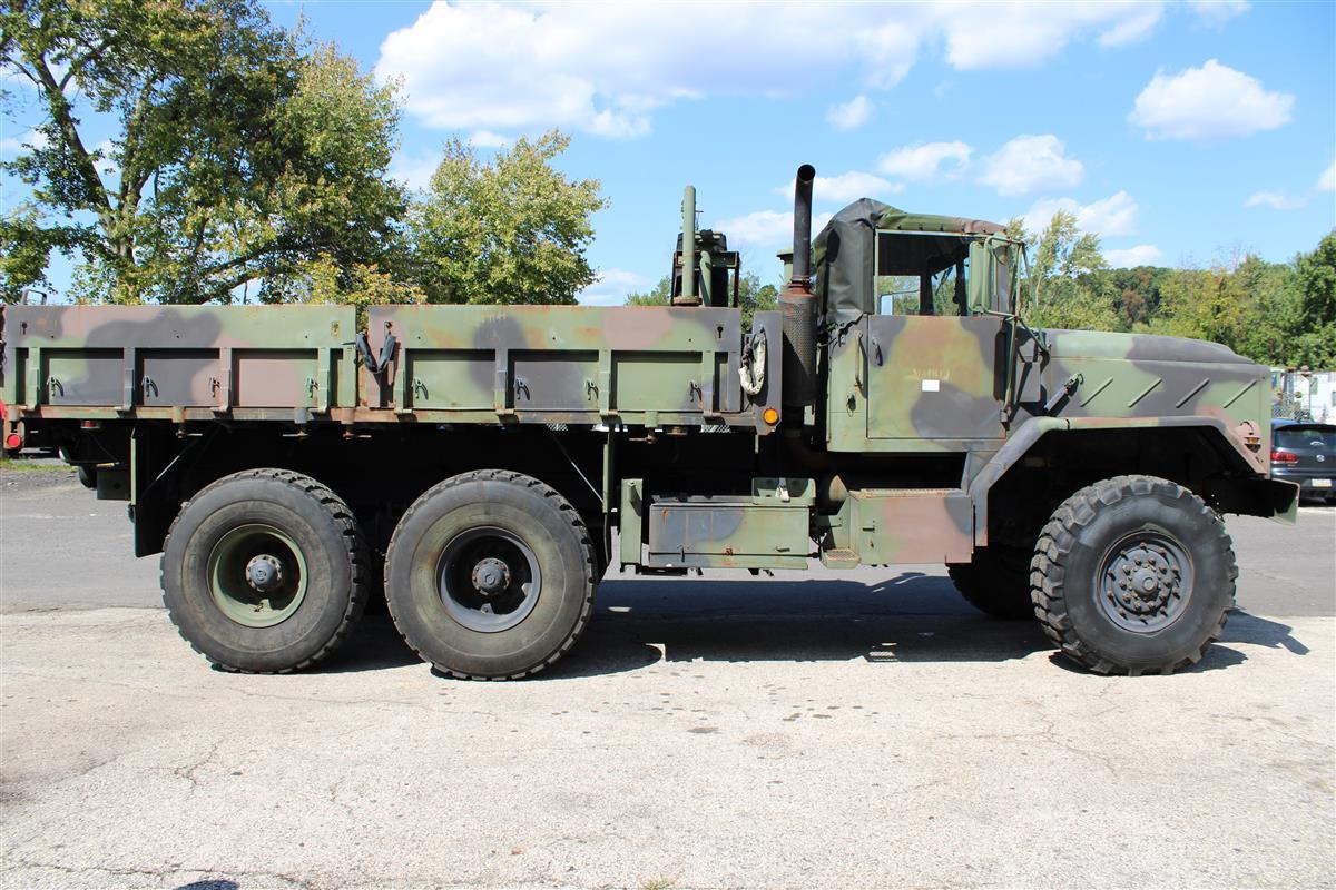 M923A1 Marine Corps. Issued Cargo Trucks 6x6 Cummins Diesel ISO BED