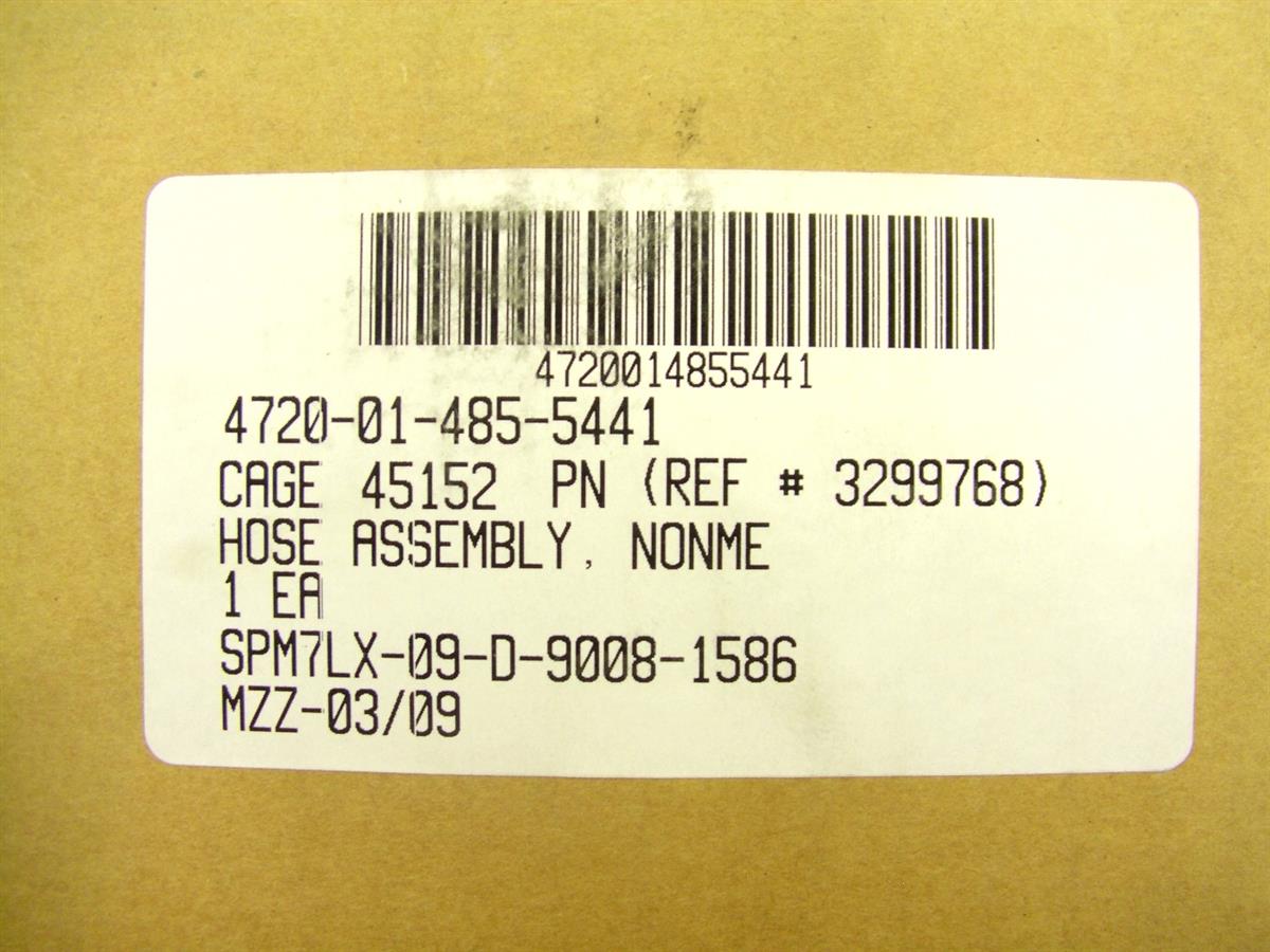 HEM-151 | 4720-01-485-5441 Hose Assembly, Nonmetallic, 68 and a Half Inch Air Hose for Chasis Air Tanks (1).JPG