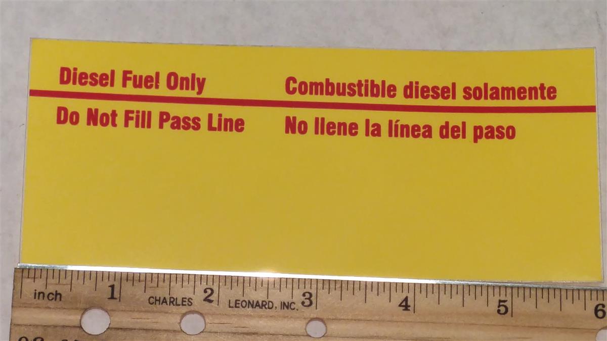 DT-324 | Diesel Fuel Only Decal.jpg
