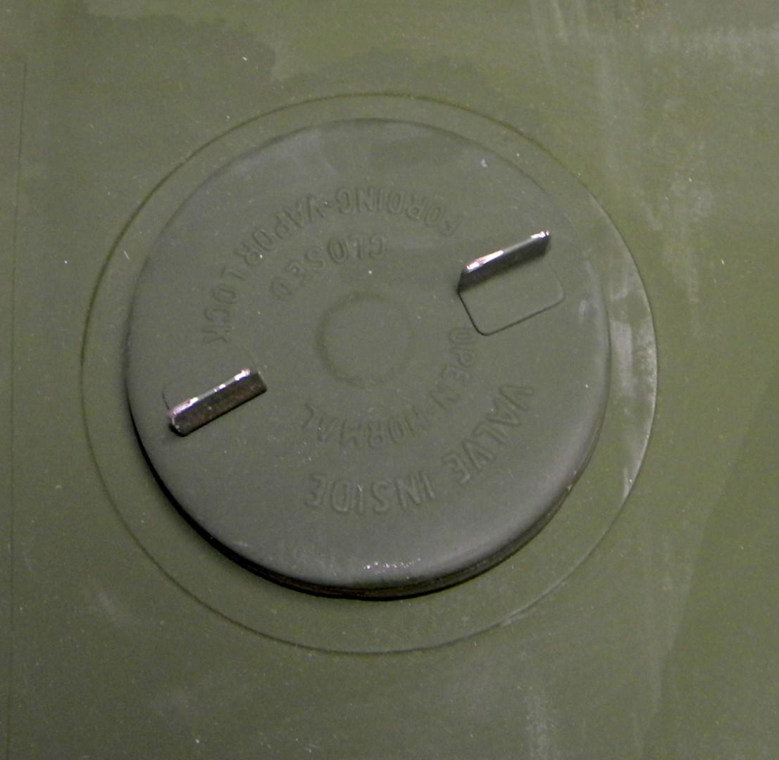 5T-827 | 2910-00-410-5761 Fuel Tank 55 Gallon, Right Side for M51 Dump Truck and M52 Tractor. NOS  (4).JPG