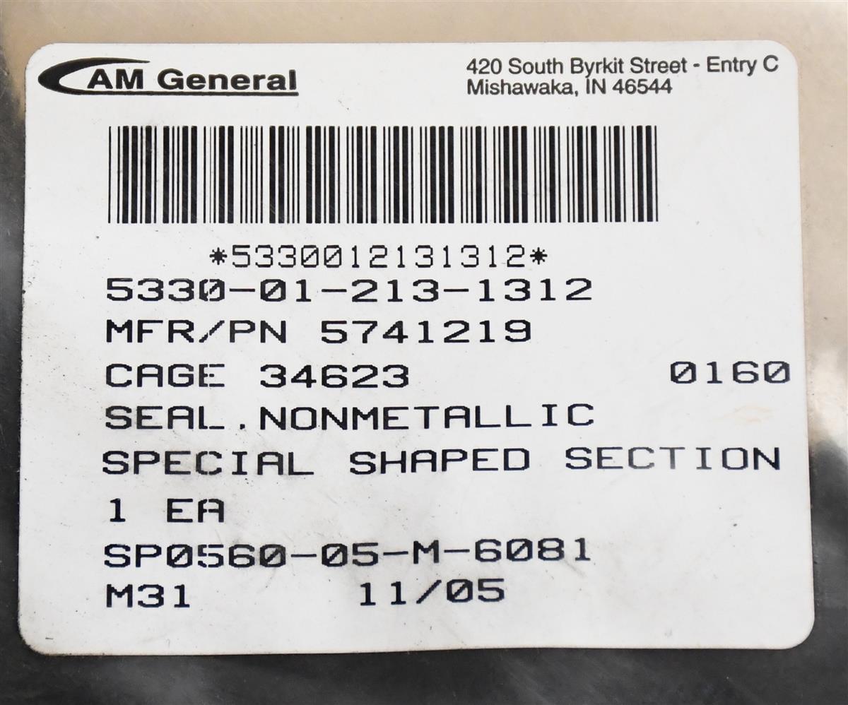 HM-3479 | HM-3479  18 FT Special Wire Carrier Rubber Seal Gasket HMMWV.JPG