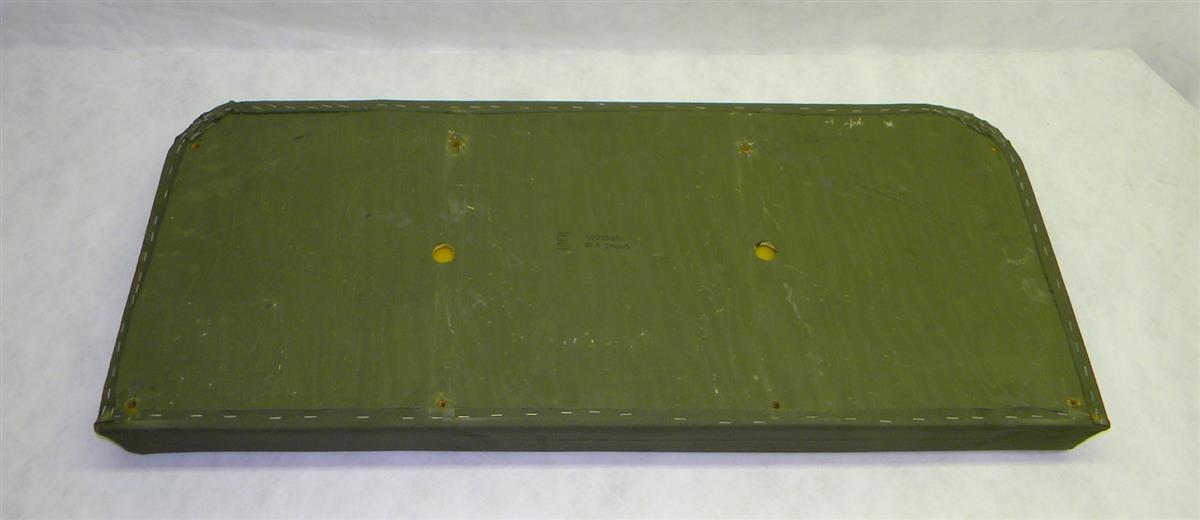 9M-790 | 2540-01-089-9644 Passenger Seat Back Rest Cushion, Green Canvas for M939A1 and A2 Series. NOS.  (1).JPG