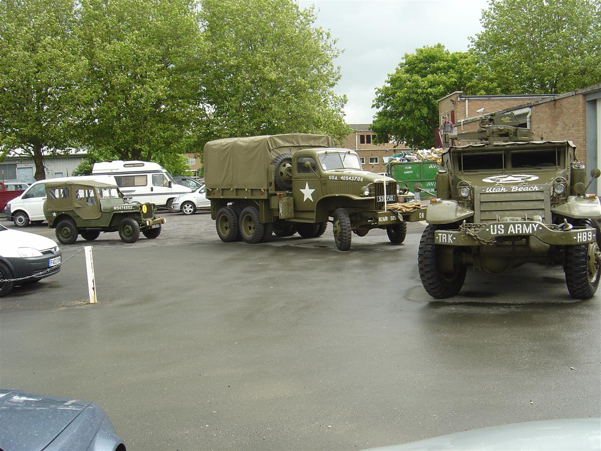 Collection of WWII Trucks in UK