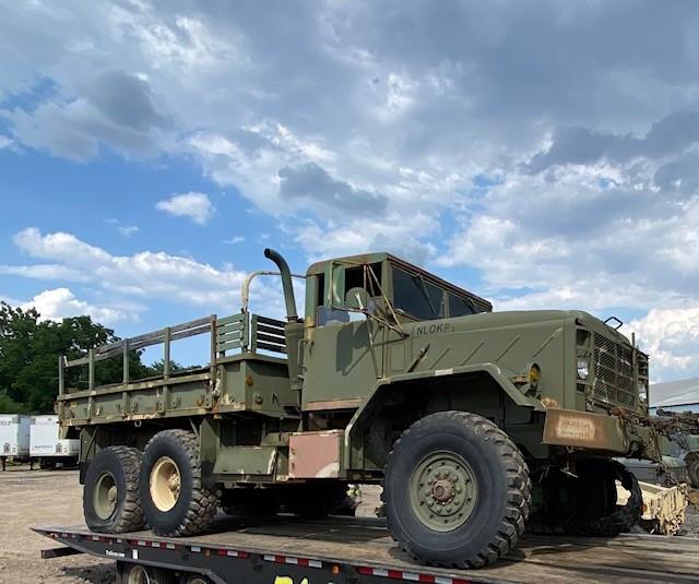 M923A1 Cargo Truck 6x6 All Wheel Drive with Super Single Tires