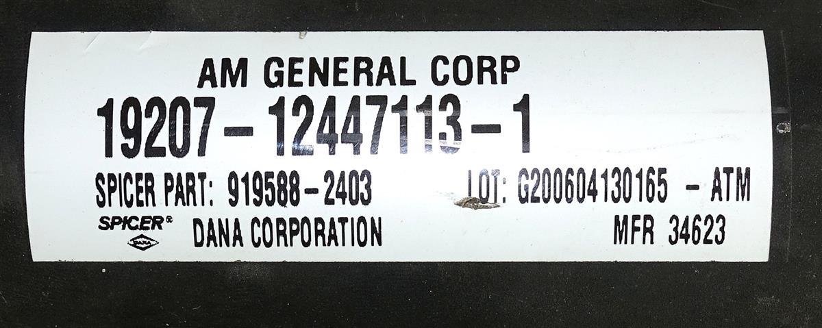 HM-929 | 2520-01-459-0050 HMMWV Rear DriverShaft (3) (Large) (2).JPG