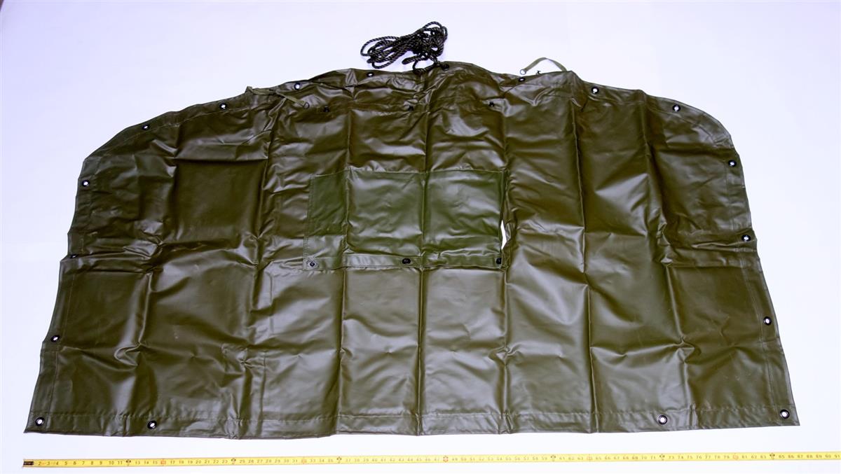 COM-5222-GREEN | 2540-00-402-2157 Vinyl Green Cargo Cover End Curtain for M54, M809, M939 5 Ton NOS (4).JPG