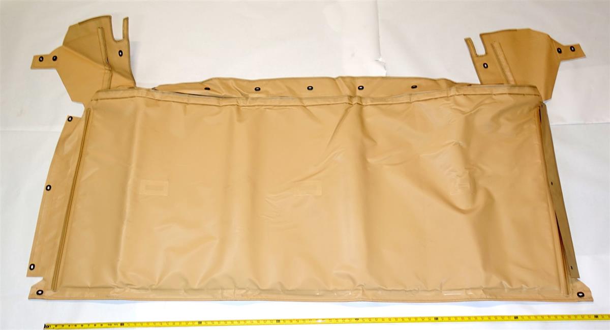 HM-937 | 2540-01-330-6171 2540-01-330-6173 Two Man Tan Vinyl Soft Top and Curtain for HMMWV NOS (2).JPG
