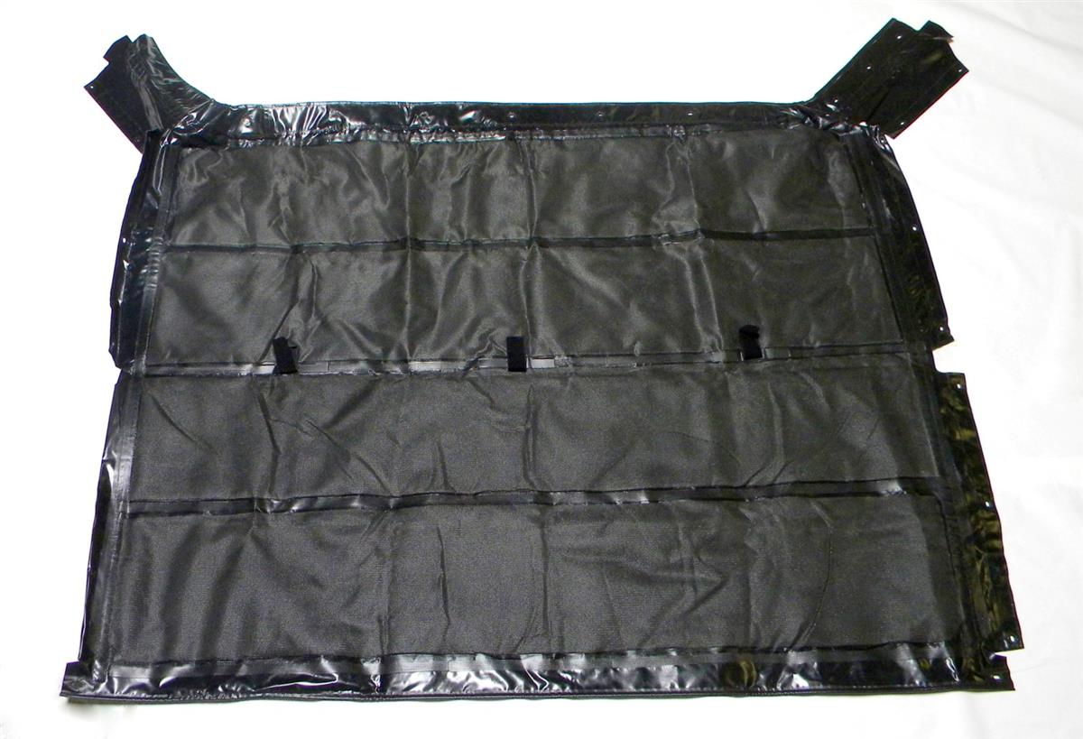 HM-677-BLACK | 2540-01-450-4019 4 Man Black Soft Top for M998, M998A1, M1038, M1038A1, M1097A2, and M1123 HMMWV Models (4).JPG