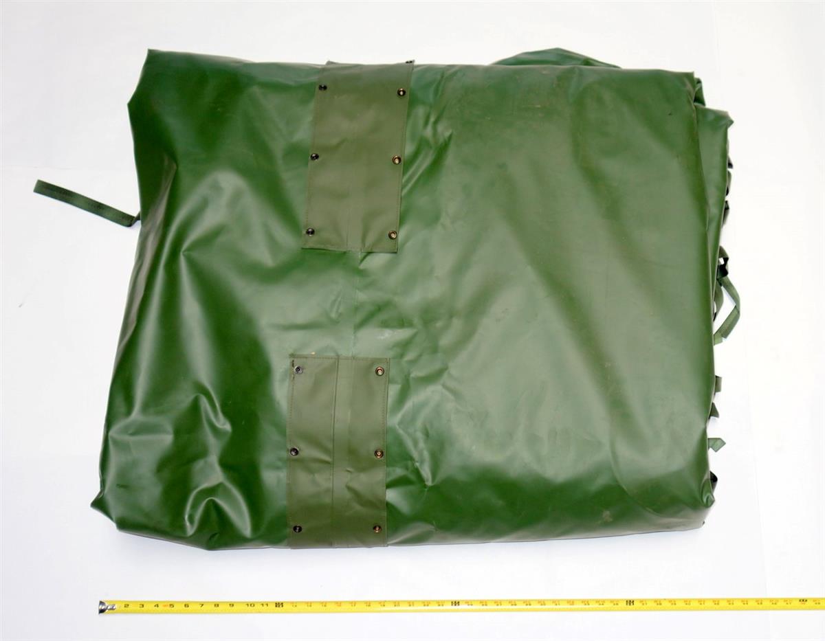 FM-213 | 2540-01-472-5091 Vinyl Green Fourteen and a half foot Cargo Cover for FMTV M1083 and M1093 5 Ton NEW (3).JPG
