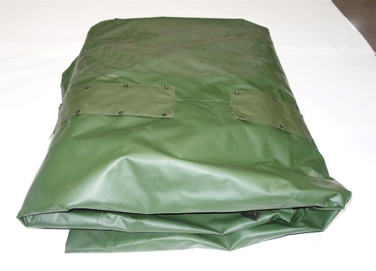 FM-213 | 2540-01-472-5091 Vinyl Green Fourteen and a half foot Cargo Cover for FMTV M1083 and M1093 5 Ton NEW (4).JPG