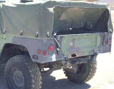 HM-469G | 2540-04-434-8599 4-Man green HMMWV cargo cover 2.jpg