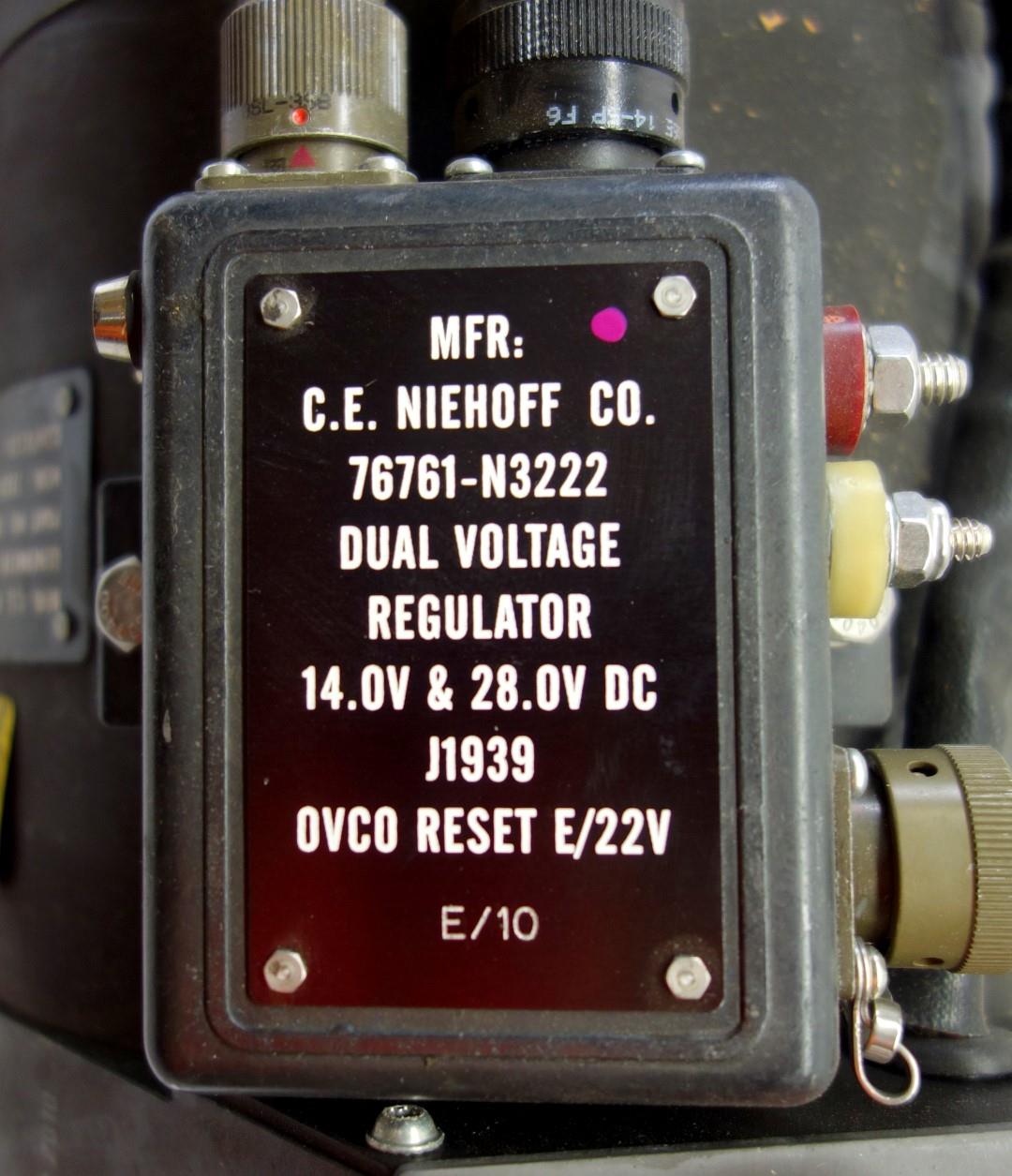 MRAP-218 | 2920-01-537-2704 CE Niehoff Dual Voltage Alternator Generator for MRAP Buffalo MK1 NOS (4).JPG
