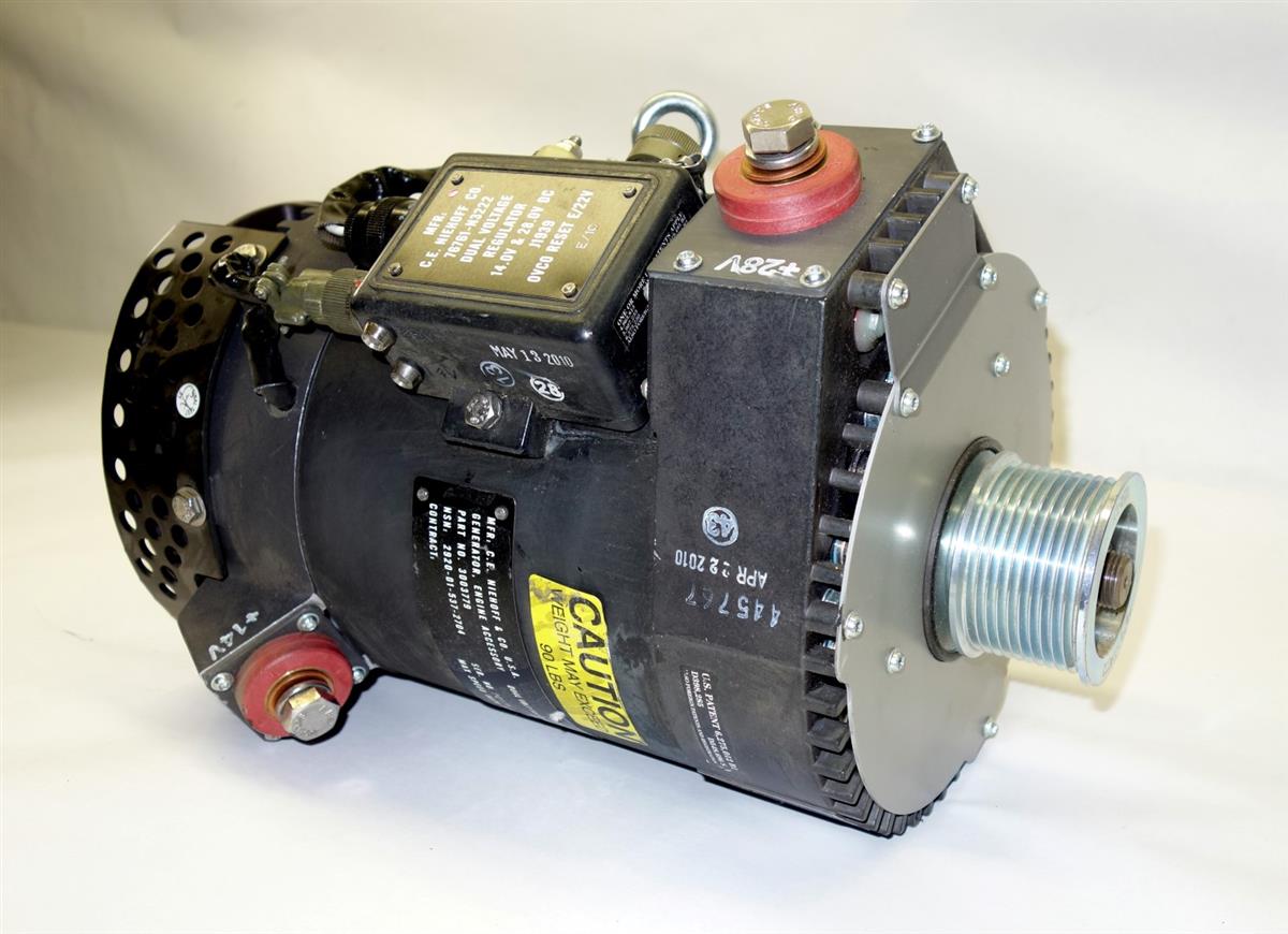 MRAP-218 | 2920-01-537-2704 CE Niehoff Dual Voltage Alternator Generator for MRAP Buffalo MK1 NOS (6).JPG