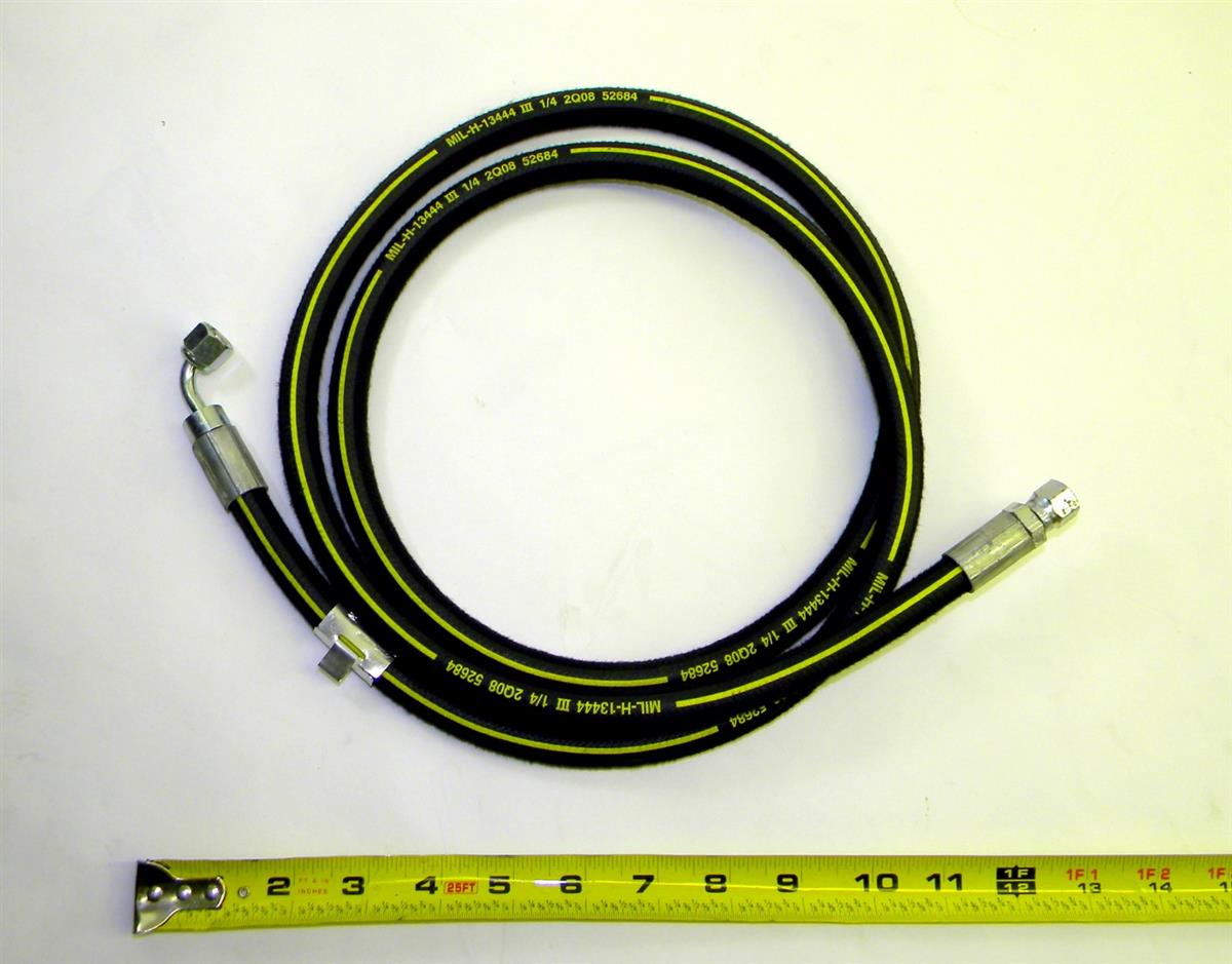 FM-199 | 4720-01-470-0529 High Pressure Hose 72 Inch Length for M1080A1 LMTV Chassis Truck NOS (3).JPG