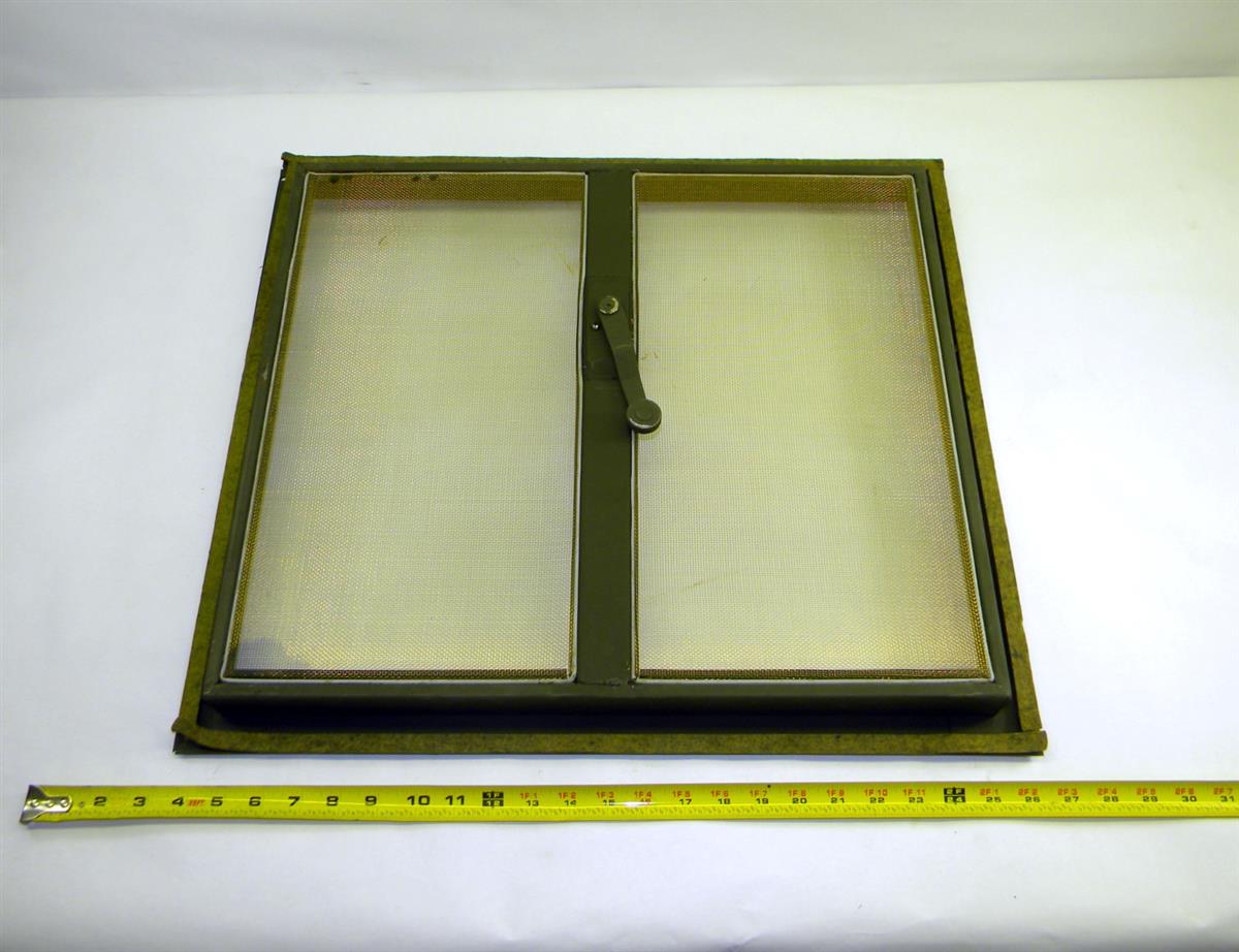 5T- | 5410-01-161-7703 Copper Metal Screen Window for M820 Expandable Van Body 5-Ton Truck  (4).JPG