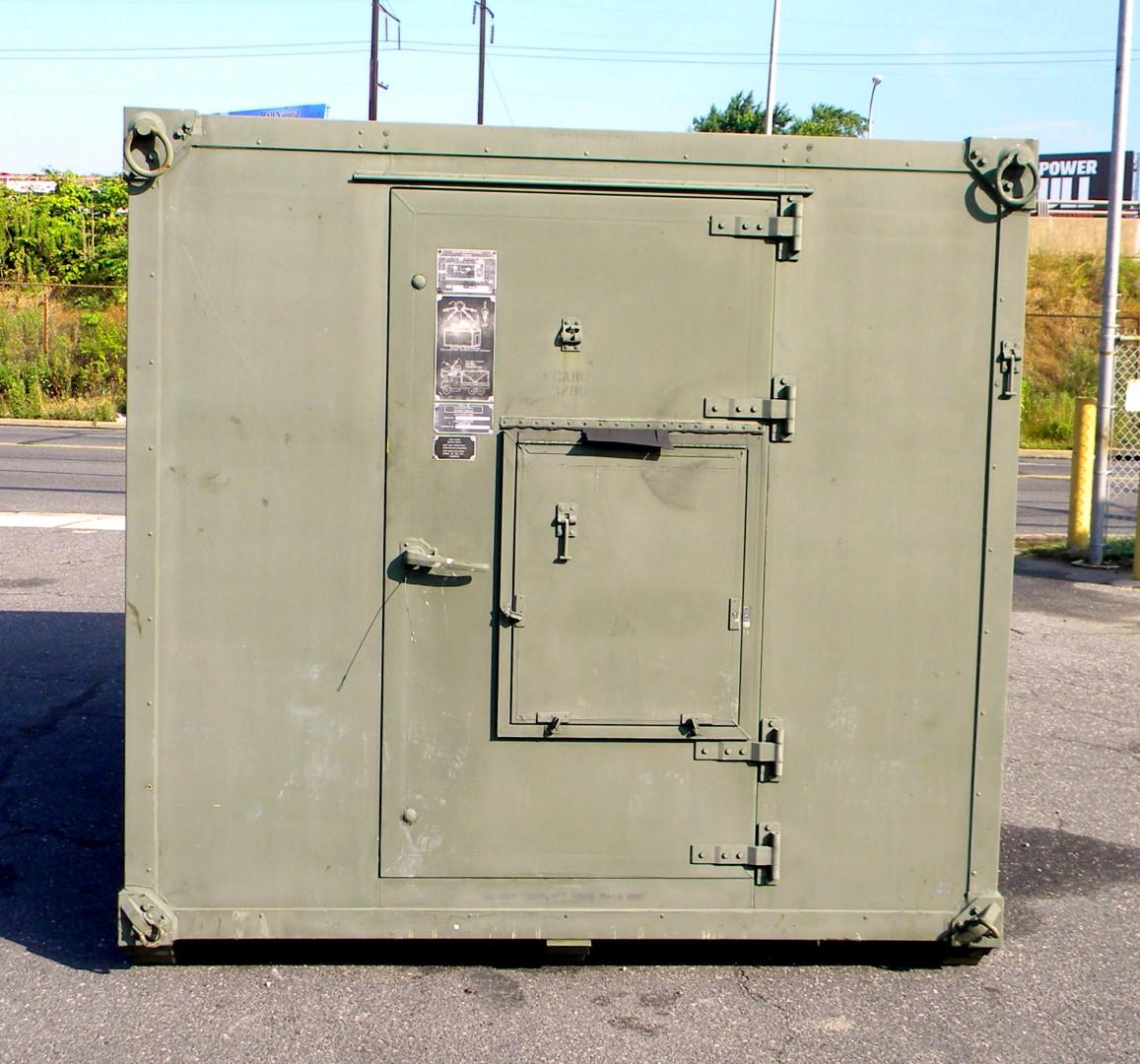 SP-1733 | 5411-00-117-2868 S-280BG Electrical Equipment Shelter, Container, Tool Shed USED (14).JPG