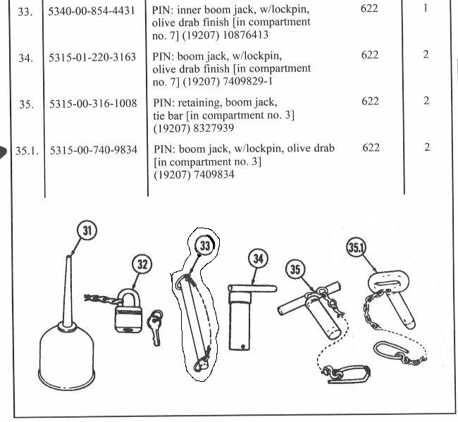 5T-1029 | 5T-1029  Wrecker Truck Inner Boom Jack with Locking Pin.jpg