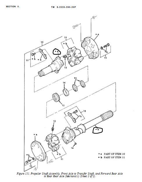 5T-1049 | 5T-1049  Front Drive Shaft M809.JPG