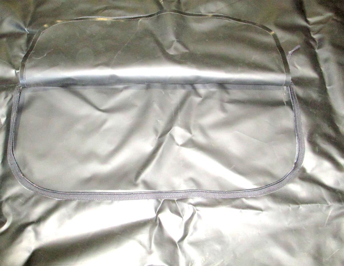 5T-2097 | 5T-2097 14 Foot Black Vinyl Cargo Cover 5 Ton Standard Length  (11).JPG