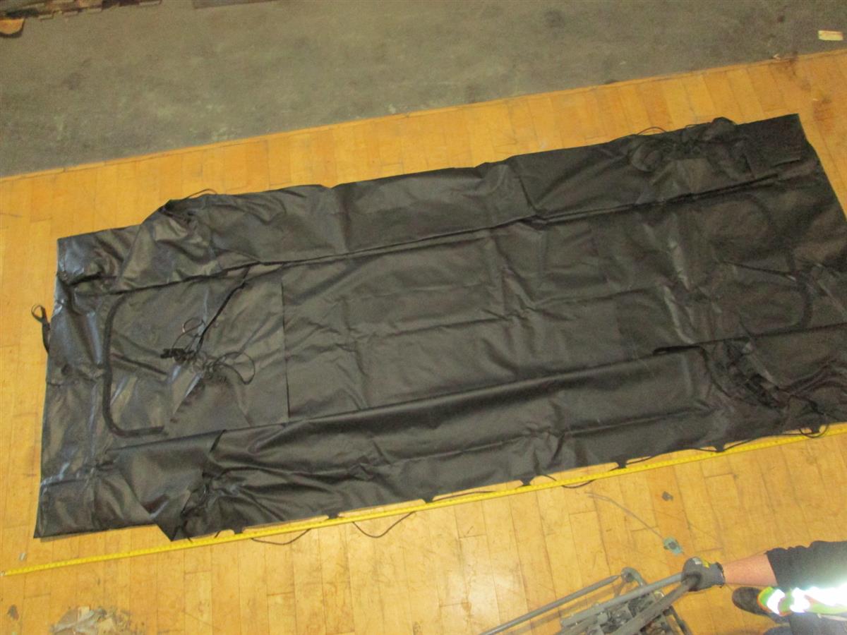 5T-2097 | 5T-2097 14 Foot Black Vinyl Cargo Cover 5 Ton Standard Length  (5).JPG