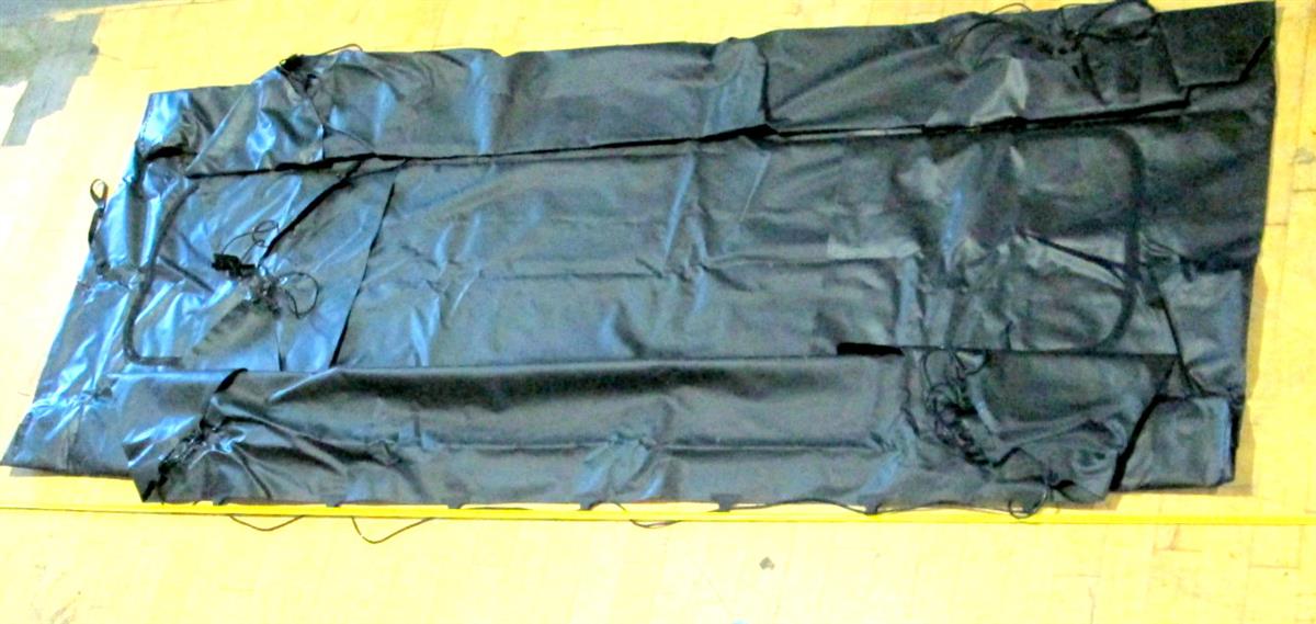 5T-2097 | 5T-2097 14 Foot Black Vinyl Cargo Cover 5 Ton Standard Length  (7).JPG