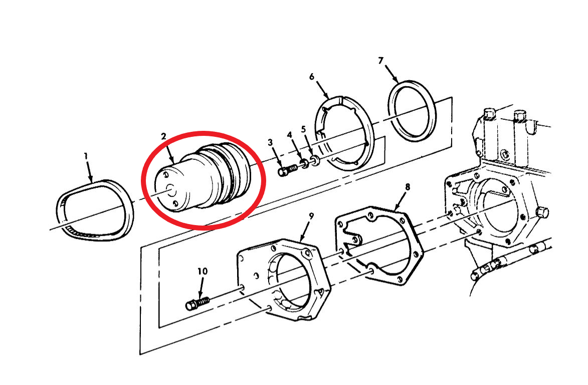 5T-666 | 5T-666 Engine Coolant  Water Pump.png