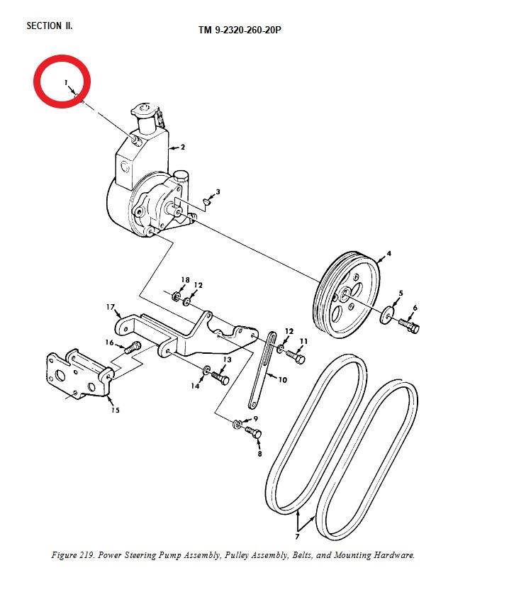 5T-784 | 5T-784  Hydraulic Power Steering Pump with Reservoir 5 Ton 809 Manual.jpg