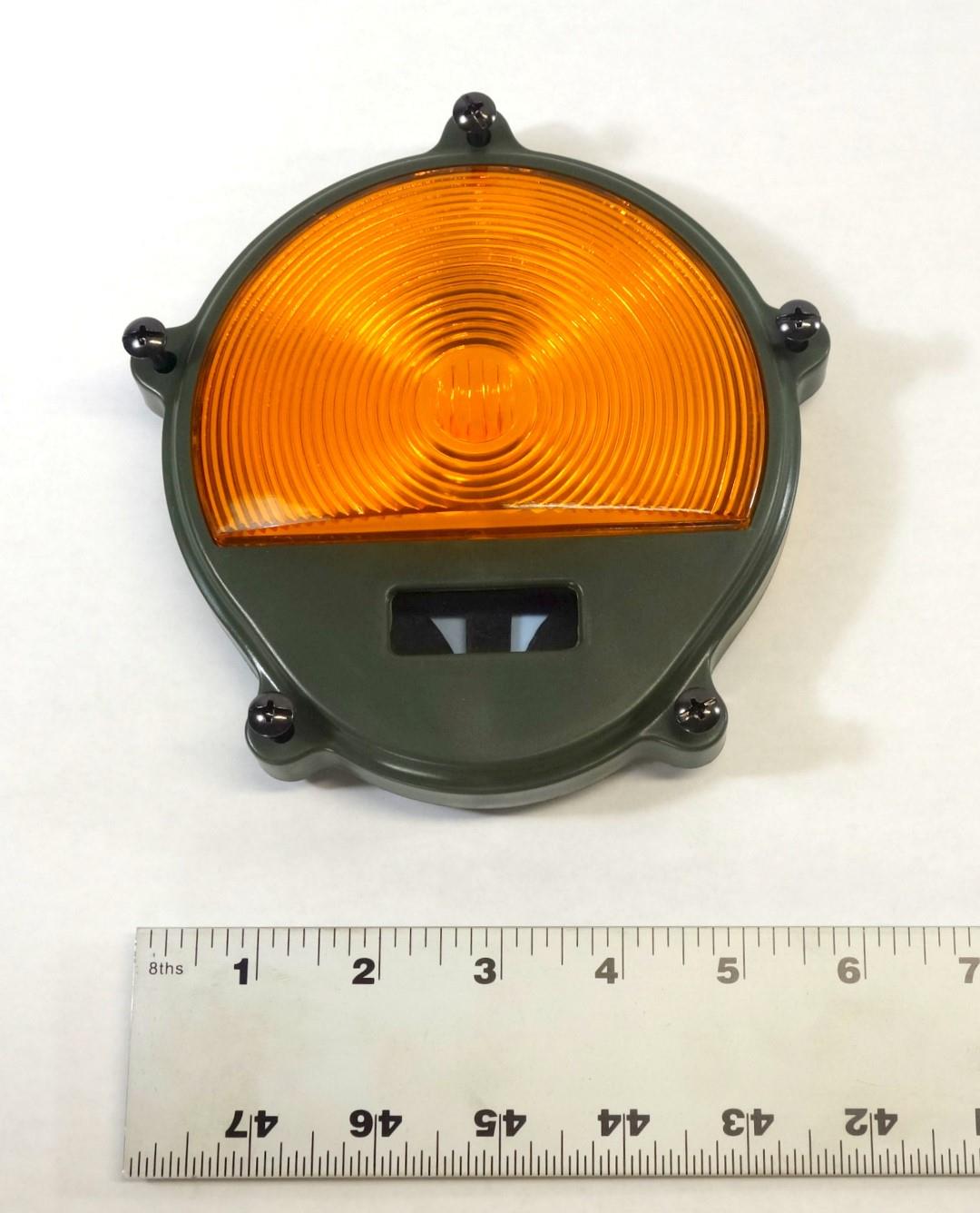 ALL-5198PLASTIC | 6220-00-179-4325 Front Amber Plastic Turn Signal Lens for Common Application NOS (3).JPG