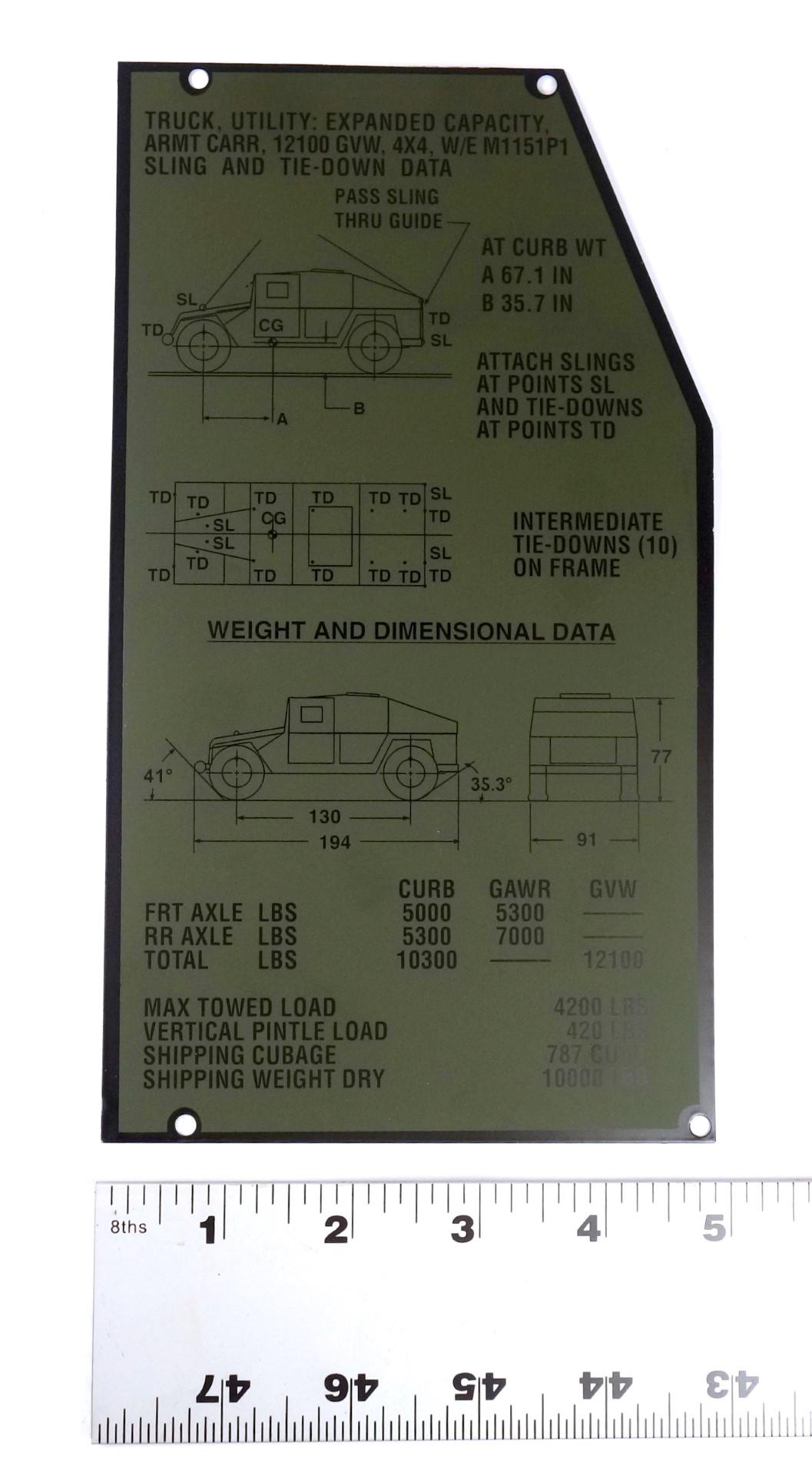 HM-813 | 9905-01-555-2895  Data Tag Instruction Plate (2).JPG