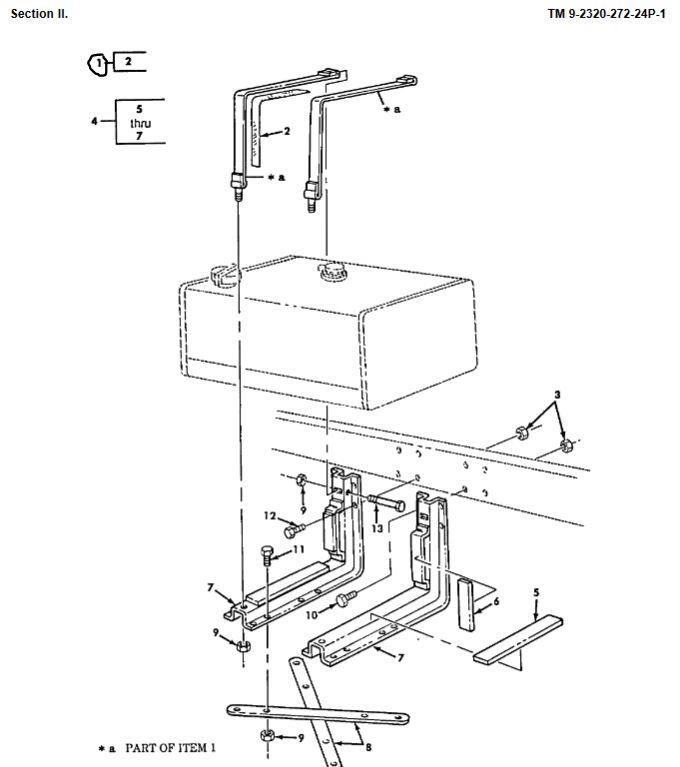 9M-1019 | 9M-1019  Fuel Tank Retaining Band M939 5 Ton.JPG