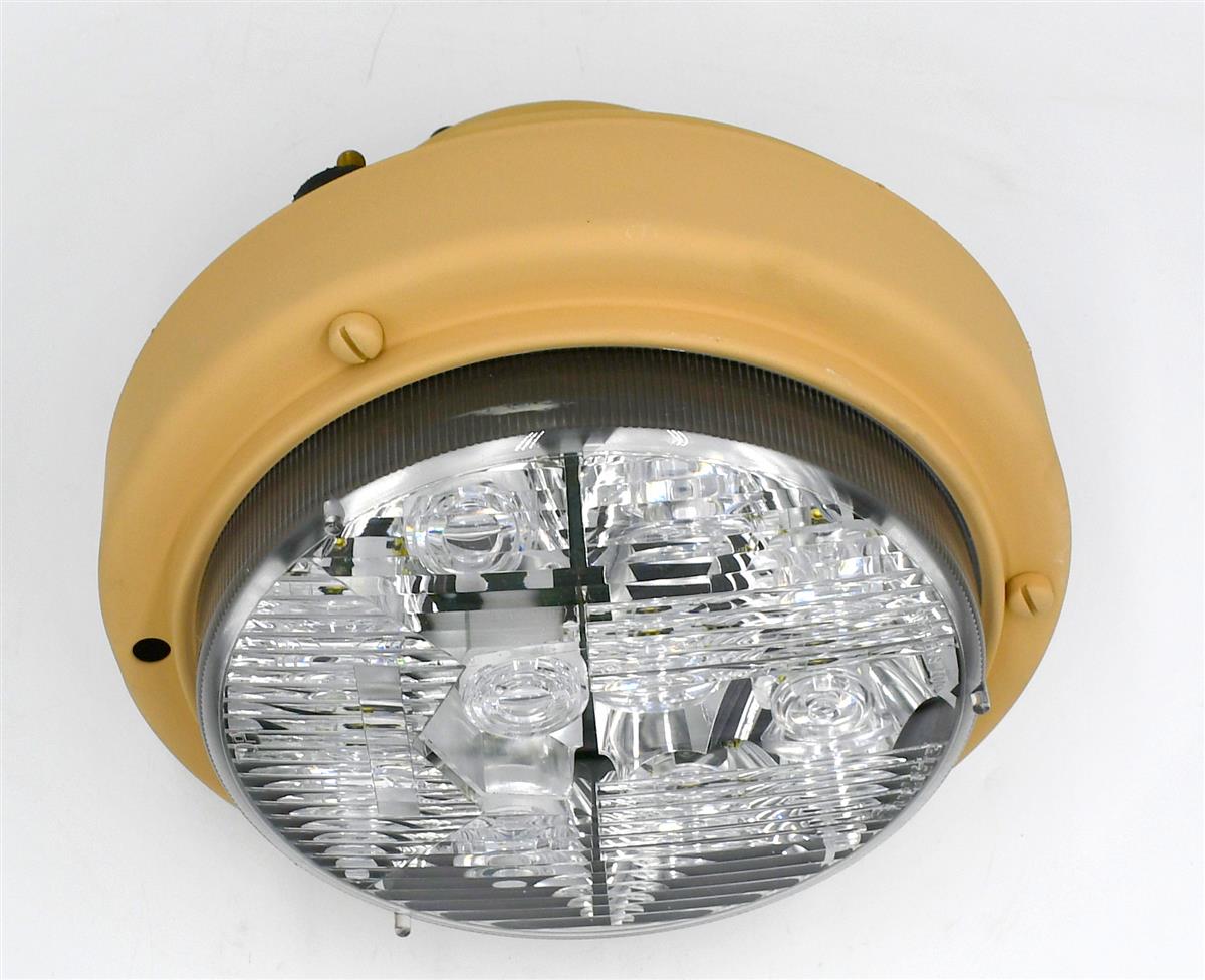 ALL-5180-TAN | ALL-5180-TAN 24 Volt LED Headlight with Tan Metal Housing (14).JPG