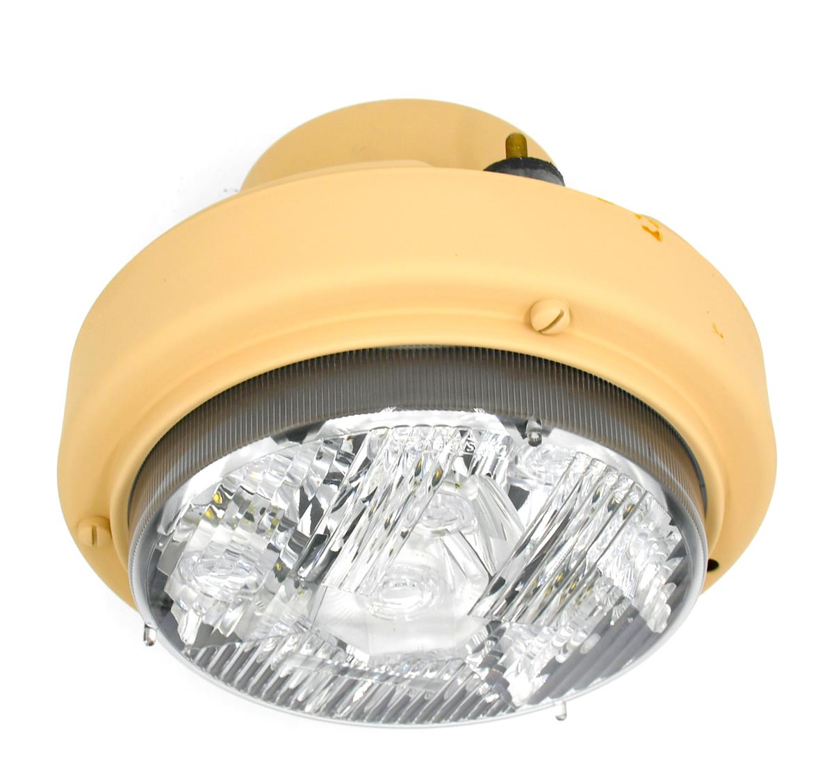 ALL-5180-TAN | ALL-5180-TAN LED Headlight 24 Volt with Tan Metal Housing (2).JPG