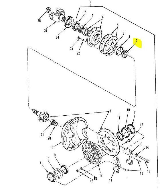 COM-3288 | COM-3288  Single Cone Tapered Roller Bearing For Front And Rear Axle Differential Assembly (8).JPG