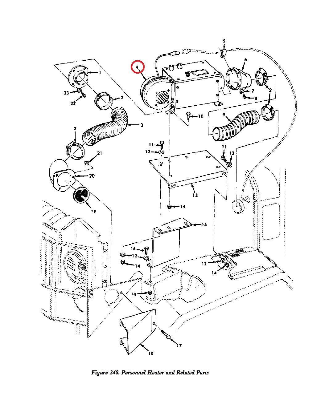 COM-5172 | COM-5172 Blower Motor Fan with Heater Core and Fan Motor Parts Diagram (Large).JPG