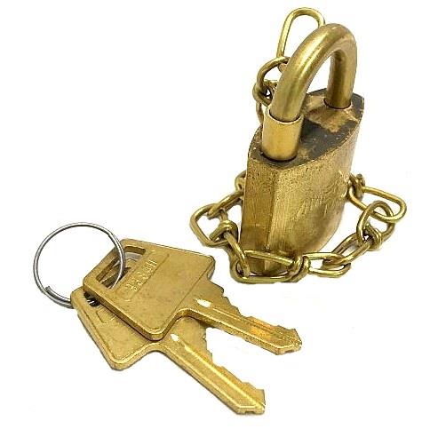 COM-5302 | COM-5302  Brass Military Spec Padlock With 14 Diameter Brass Shackle (2).jpg