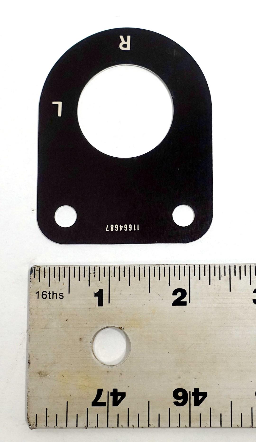 DT-433 | DT-433 R and L Fuel Tank Selector Valve Data Plate Tag NOS (4).JPG